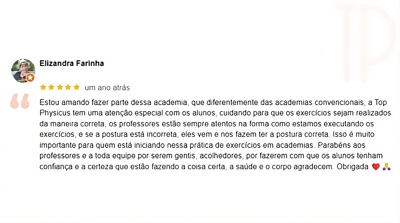 Google review 5 - alta escala